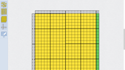 Screenshot of Number Pieces, by The Math Learning Centre (web)