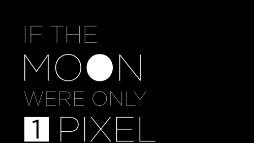 Screenshot of If the Moon were only 1 pixel