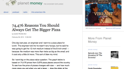 Screenshot of 74,476 Reasons You Should Always Get The Bigger Pizza