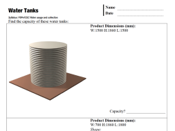 Preview of Water usage and collection