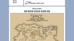Screenshot of xkcd: Surface Area - Space without the space
