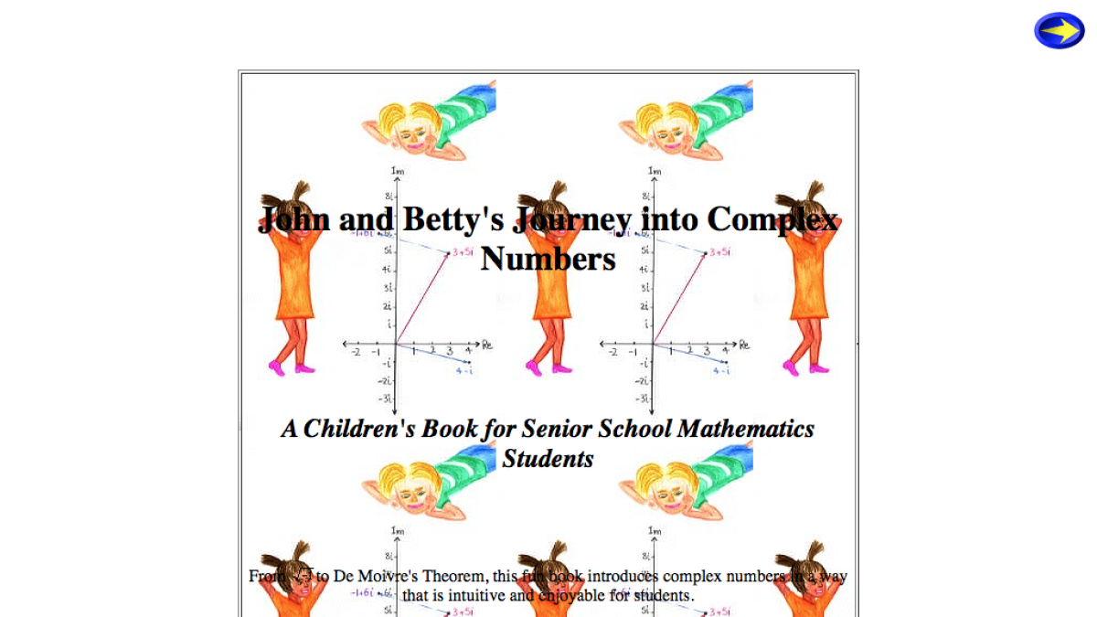 Screenshot of John and Betty’s Journey into Complex Numbers