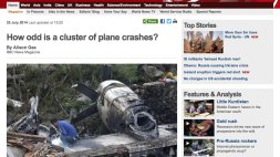 Screenshot of How odd is a cluster of plane crashes?