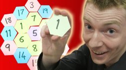 Screenshot of Magic Hexagon - Numberphile