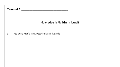Preview of How wide is No Man’s Land?