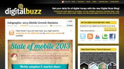 Screenshot of Mobile Growth Statistics (2013)