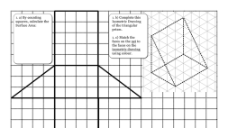 Preview of Surface Area of Triangular Prisms