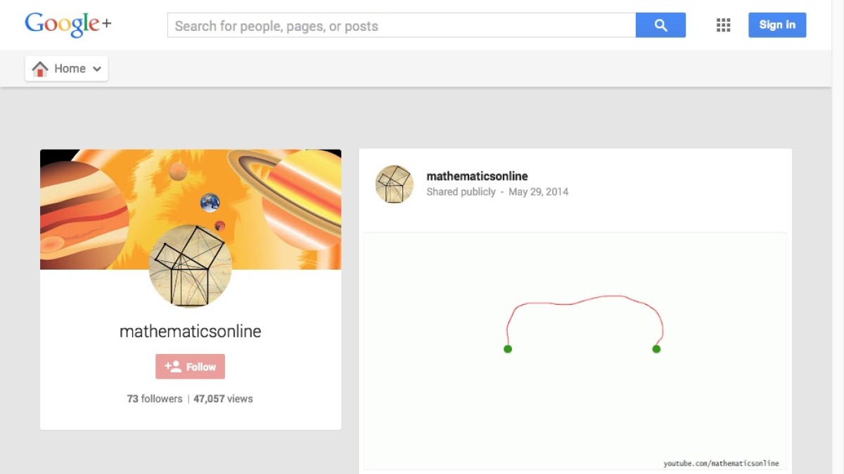 Screenshot of How to create an ellipse