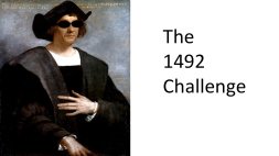 Screenshot of The 1492 Challenge