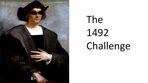 Screenshot of The 1492 Challenge