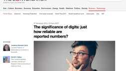 Screenshot of The significance of digits: just how reliable are reported numbers?