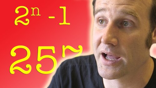 Screenshot of Perfect Numbers and Mersenne Primes - Numberphile