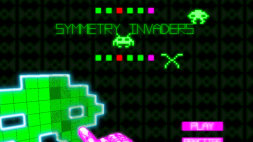 Screenshot of Symmetry Invaders