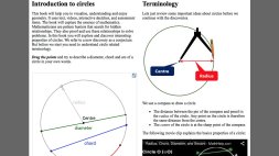 Screenshot of eBook: Circle Geometry by Gerrit Stols