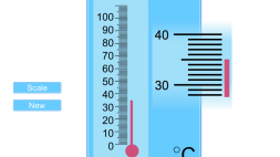 Screenshot of Reading Scales: Temperature