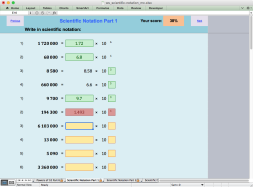 Preview of Powers of Ten and Scientific Notation