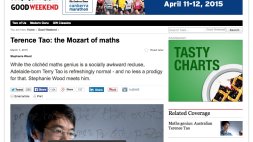 Screenshot of Terence Tao: the Mozart of maths