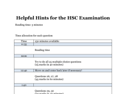 Preview of Helpful advice for Maths General 2 students - worksheet