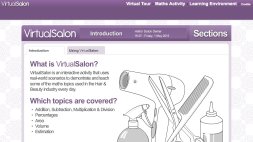 Screenshot of VirtualSalon