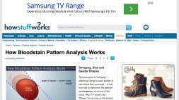 Screenshot of How Bloodstain Pattern Analysis Works