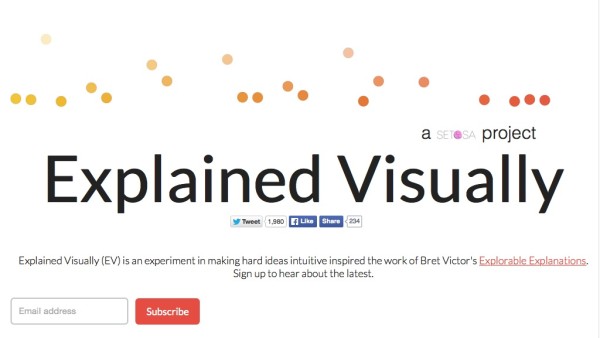 Screenshot of Explained Visually