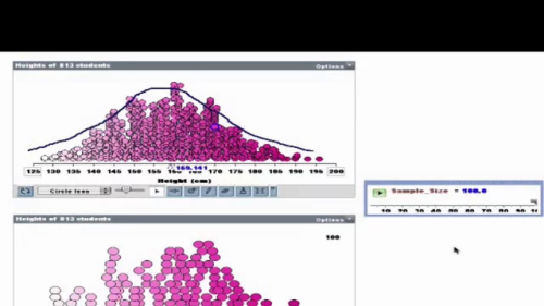 Screenshot of Increasing Sample Size