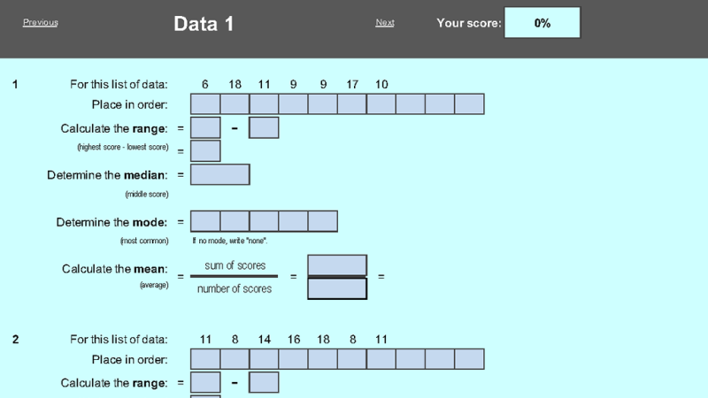 Preview of Analysing Data