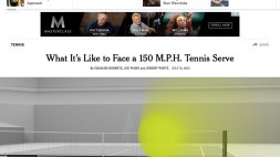 Screenshot of What It’s Like to Face a 150 M.P.H. Tennis Serve