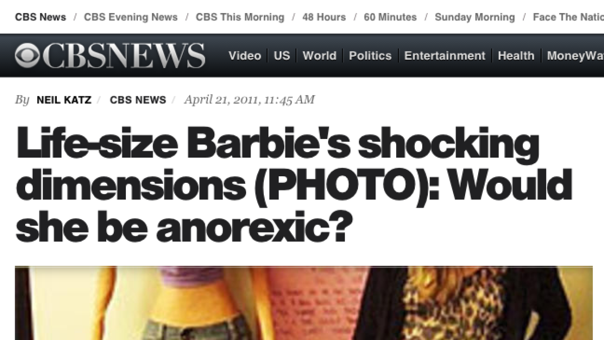 Screenshot of Life Size Barbie