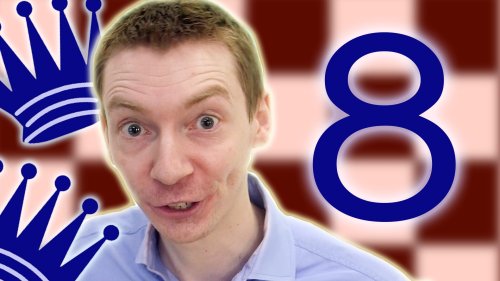 Screenshot of The 8 Queen Problem - Numberphile