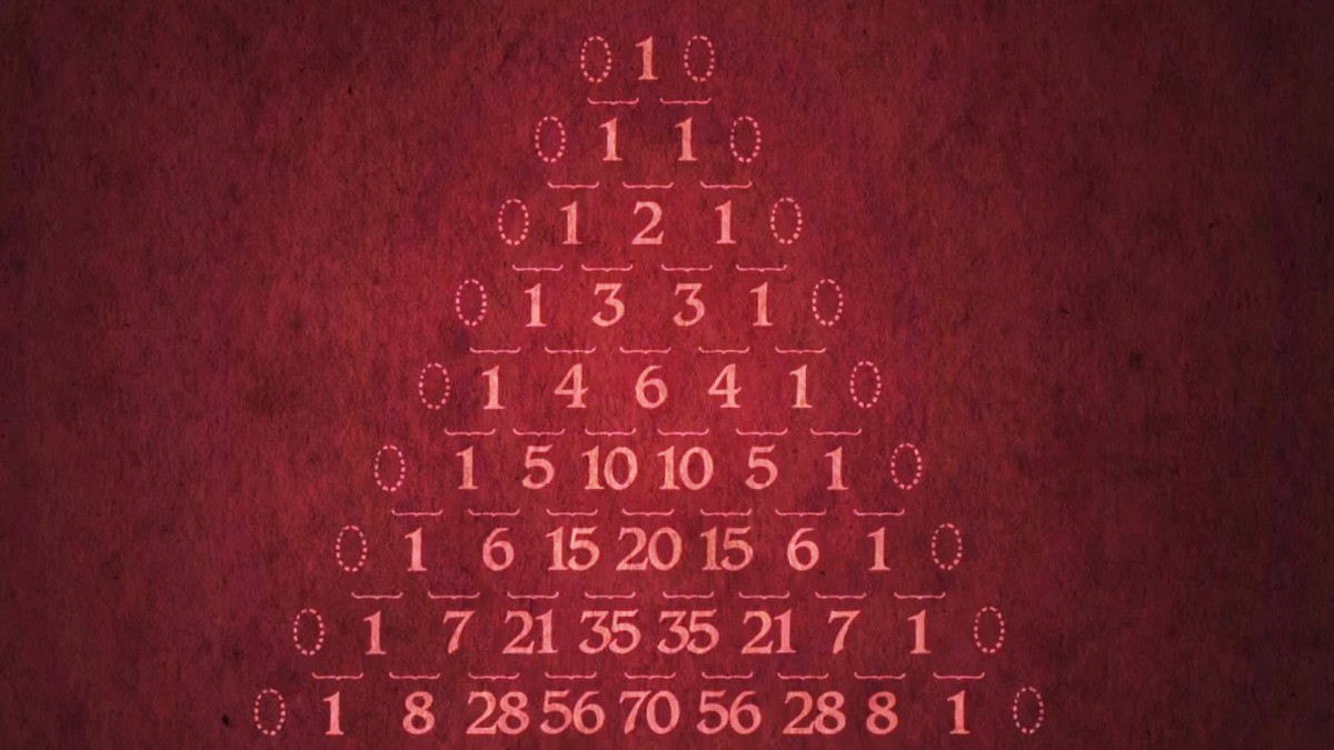 Screenshot of The mathematical secrets of Pascal’s triangle - Wajdi Mohamed Ratemi