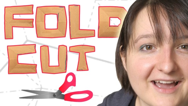 Screenshot of Fold and Cut Theorem - Numberphile