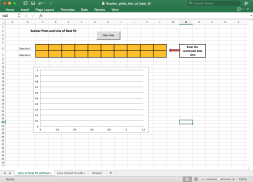 Preview of Scatter Plot with Line of Best Fit