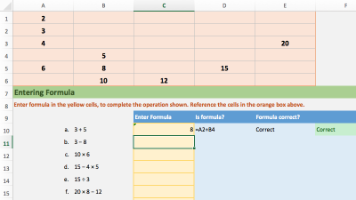 Preview of Learning Excel