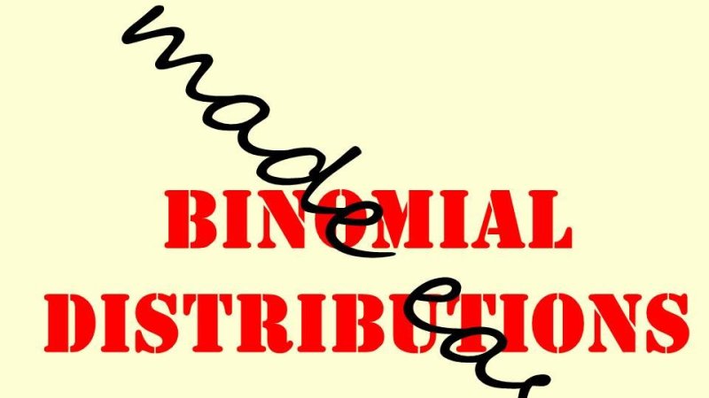 Screenshot of Binomial distributions made easy