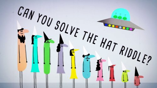 Screenshot of Can you solve the prisoner hat riddle?