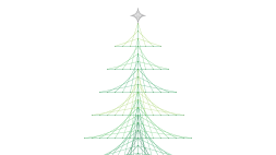 Preview of Christmas Tree Line Design