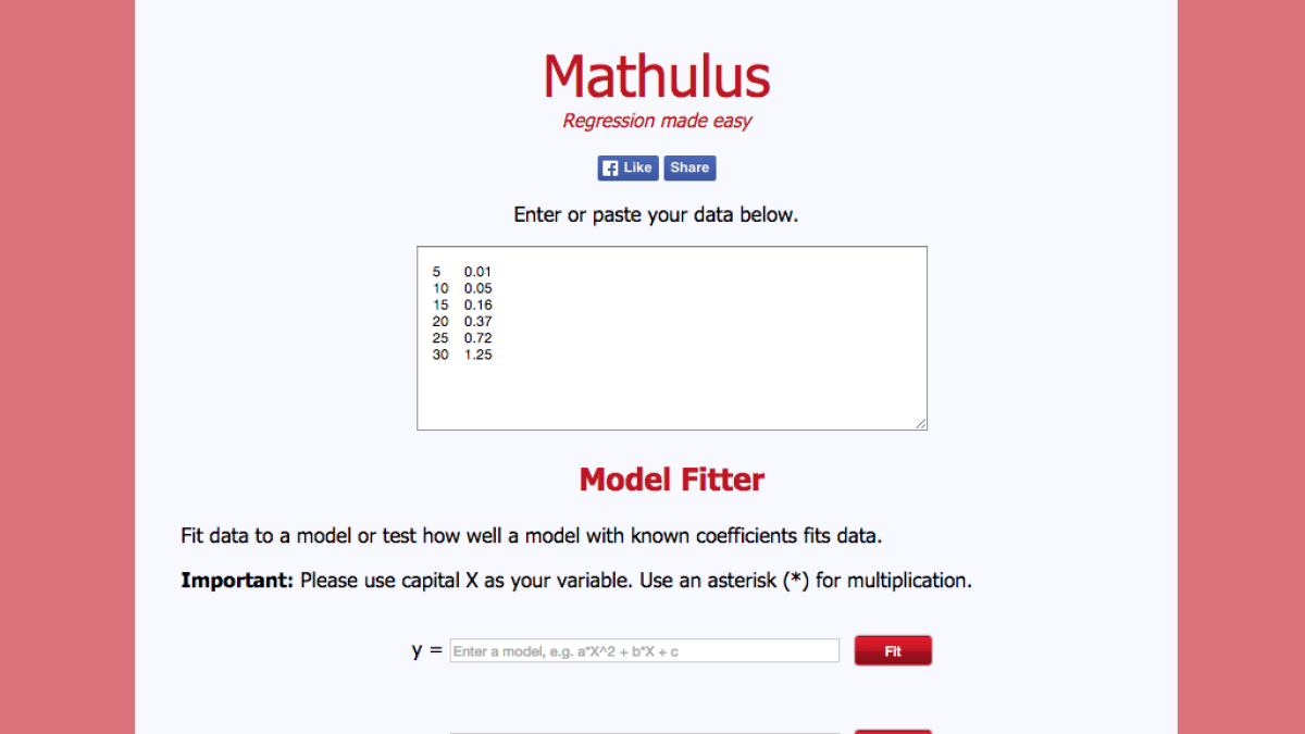Screenshot of Mathulus