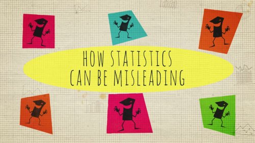 Screenshot of How statistics can be misleading - Mark Liddell