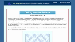 Screenshot of Coding Number Patterns