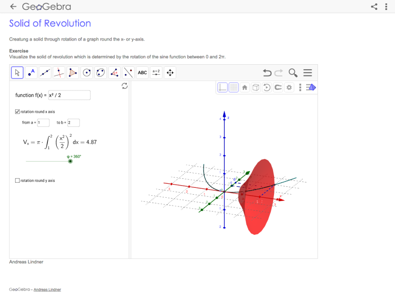 Revolution In Math Solid of Revolution - MathsLinks