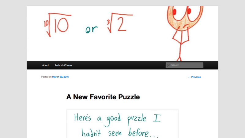 Screenshot of A New Favorite Puzzle