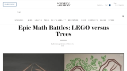 Screenshot of Epic Math Battles: LEGO versus Trees