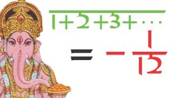 Screenshot of Ramanujan: Making sense of 1+2+3+... = -1/12 and Co.