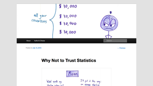 Screenshot of Why Not to Trust Statistics