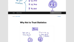 Screenshot of Why Not to Trust Statistics