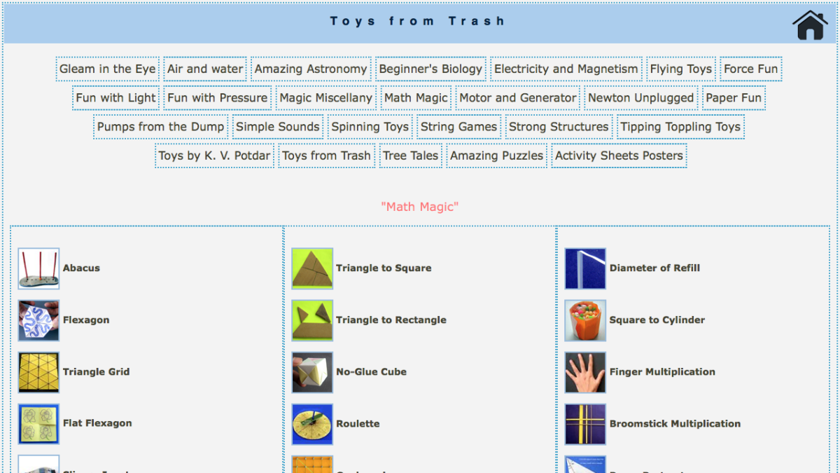 Screenshot of Toys from Trash - Math Magic