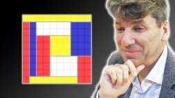 Screenshot of Mondrian Puzzle - Numberphile