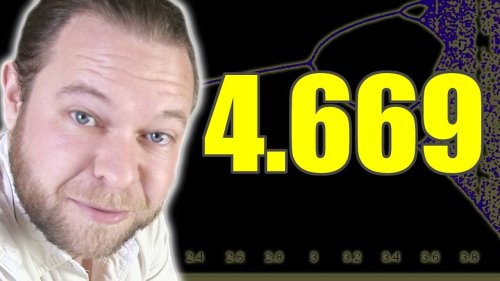 Screenshot of Why 4.669 is famous? - Numberphile