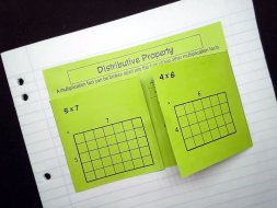 Preview of Distributive Law Foldable